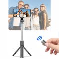 thumbnail image 4 of Handheld Bluetooth Phone Selfie Stick Stainless Steel Live Streaming Selfie Phone Tripod Wireless Remote Shutter Apply To Android and IOS Smartphone Clearance Items, 4 of 9