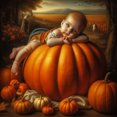 thumbnail image 1 of Baby Halloween - DIY Diamond Painting, 1 of 6