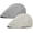 Light Gray/Light Khaki, variant on 2 Pack Men's Mesh Cap Breathable Summer Newsboy Hat Beret Ivy Cap Irish Hiking Fisherman Hats