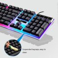 thumbnail image 5 of (Blanc)ZGB G21B Ensemble Clavier et Souris Filaires USB Colorés, 5 of 5