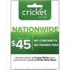 (Email Delivery) Cricket PayGo $45 Top-Up