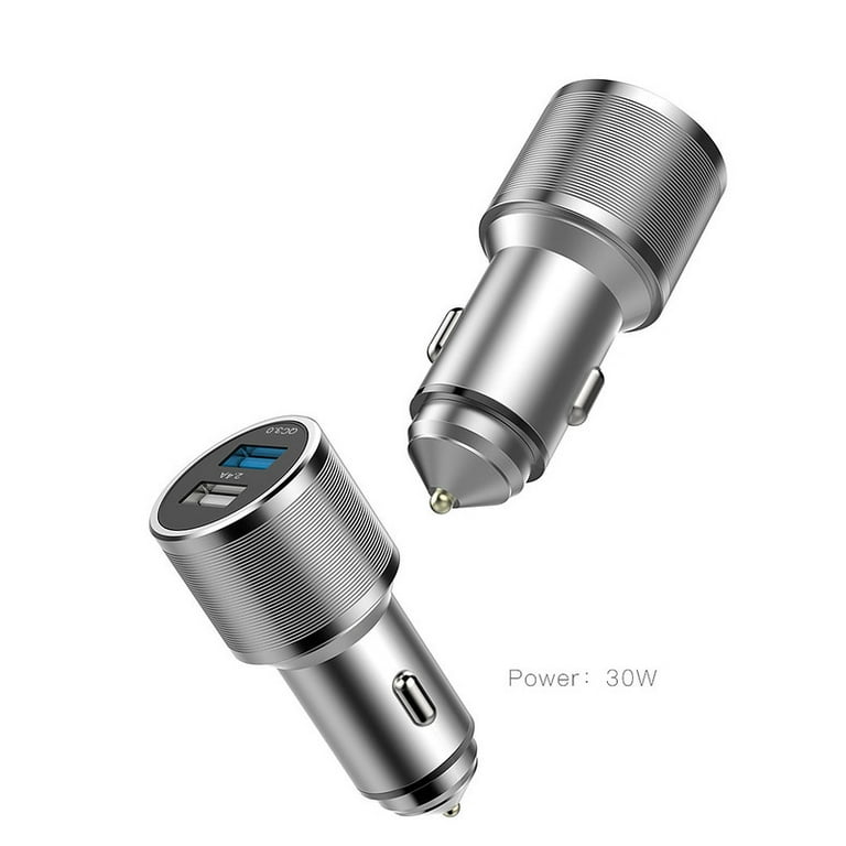 YASHUS USB Male to 12V Car Cigarette Lighter Socket Female Adapter Wire for  Samsung - Black : : Car & Motorbike