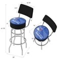 thumbnail image 2 of Trademark Gameroom New York Rangers Watermark Bar Stool with Back Rest, 2 of 5