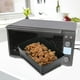 thumbnail image 4 of Almohadillas Para Freidora De Aire Almohadillas reutilizables para freidora de aire, pizza frita, pollo, plato para freidora de aire, herramienta de cocina (negro) Hugtrwg Libre de BPA, 4 of 7