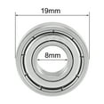 thumbnail image 4 of S698ZZ Deep Groove Ball Bearing 8mm x 19mm x 6mm Double Shielded Stainless Steel, 4 of 4