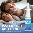 thumbnail image 6 of Anti Snoring Spray,Anti Snoring Devices, Gentle Non-Irritating Throat Relief for Restful Night Sleep and Travel Natural Blend 30ml, 6 of 7