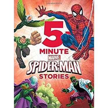 Marvel Spider-Man Little Golden Book Favorites – Superhero Stories For Kids, 80 Pages