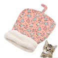 thumbnail image 1 of LUVCLS Saco de dormir para gatos, suave, mullido y esponjoso, grueso, para cachorros y gatitos, 1 of 7