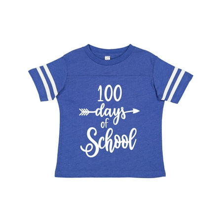 

Inktastic 100 Days of School with Cute Arrow Gift Toddler Boy or Toddler Girl T-Shirt