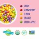 thumbnail image 4 of Organic Giggles Chewy Candy – Allergy Friendly, No Artificial Dyes, Non GMO, Gluten Free, Fruit Flavored, Vegan Candy Snacks with No Artificial Flavors, 0.5 oz (Box of 15)​, 4 of 5