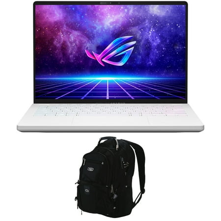 ASUS ROG Zephyrus G14 Gaming/Entertainment Laptop (AMD Ryzen 9 6900HS 8-Core, 14.0in 120Hz Wide QXGA (2560x1600), AMD RX 6700S, Win 11 Home) with Travel/Work Backpack