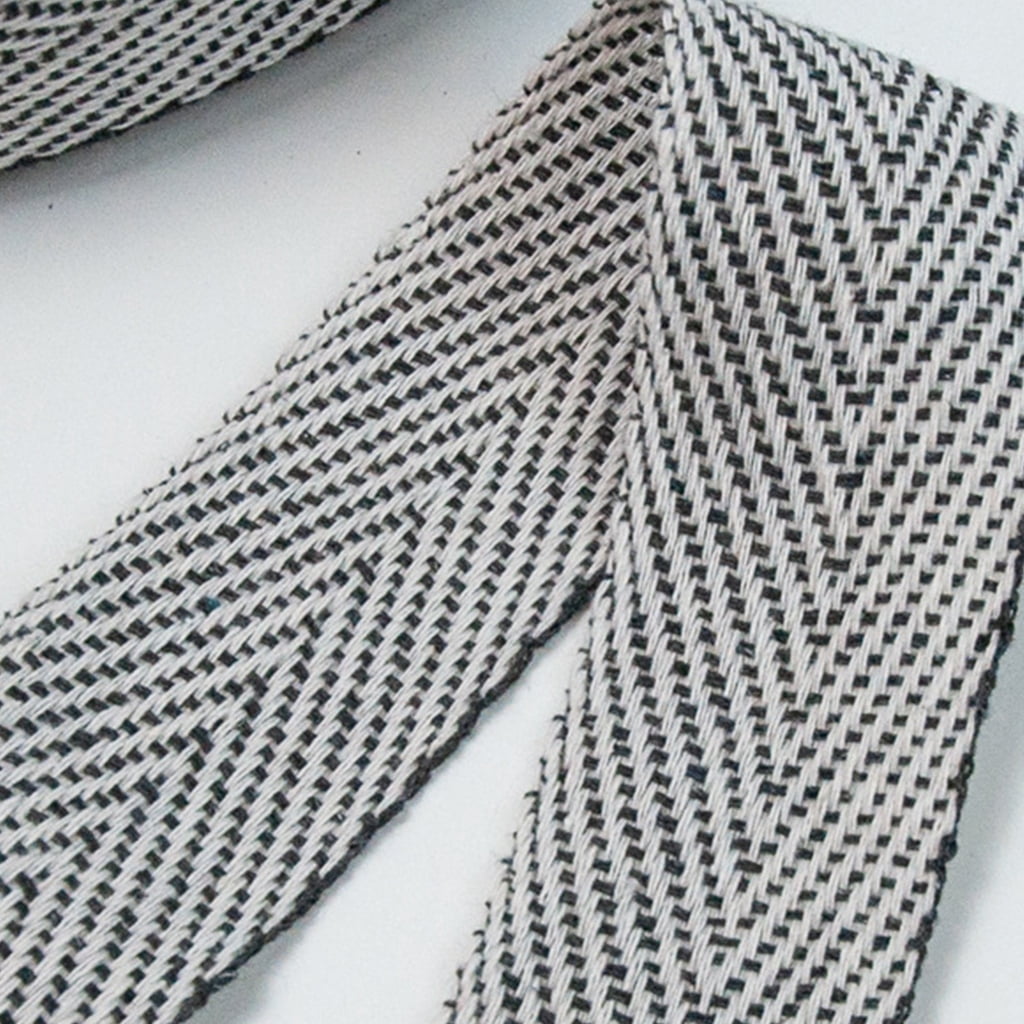 10 Yards Natural Cotton Twill Tape Rug Tufting Webbing Tape Herringbone Tape Cotton Twill Webbing Tape for Rug Making
