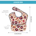 thumbnail image 4 of Kdxio rock music Skull record Bibs For Babies, Baby Bibs for Eating, Toddler Bibs, Waterproof Bibs, Feeding Bibs, for Toddlers, Boys, Girls, 4 of 8