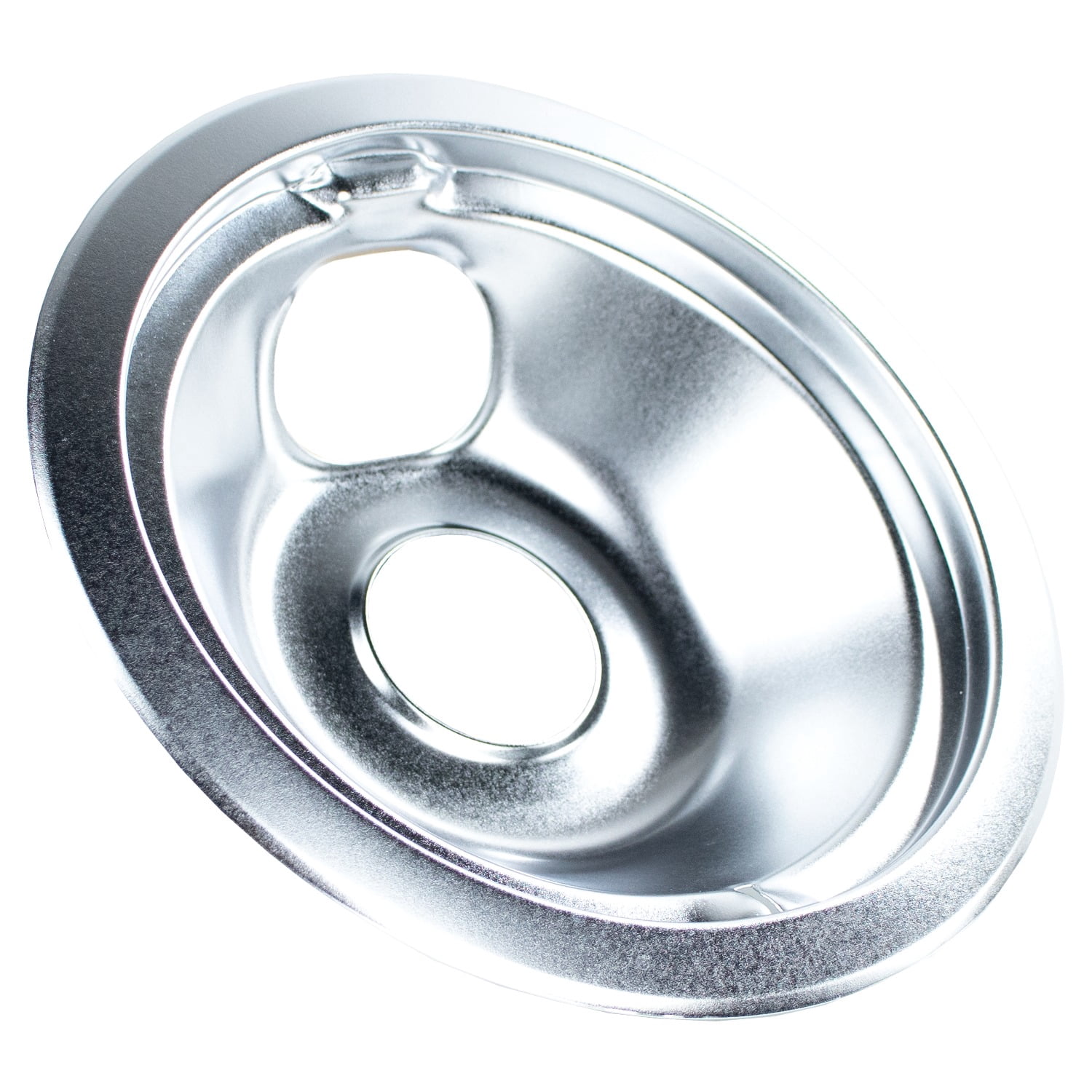 Certified Appliance Accessories 50002-C Chrome Style B 2 Large 8" and 2 Small 6" Replacement Drip Bowls For Ge and Hotpoint Electric Ranges