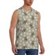 thumbnail image 2 of Balery Bees And Chamomile Camisetas sin mangas para hombre, absorbe la humedad y protege contra el mal olor.-Small, 2 of 7