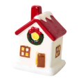 thumbnail image 2 of Adorno de cerámica para la casa de un pueblo navideño, accesorio de decoración para la construcción de la casa de Navidad Estilo A, 2 of 9