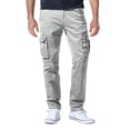 thumbnail image 1 of Los pantalones cargo combinan con la ropa de trabajo casual para hombre, al aire libre, gris, 1 of 5