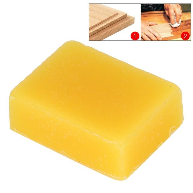 Cire d'Abeille Naturelle Finement Filtrée et Purifiée Sans Additifs, Cire d'Abeille d'Entretien, Cire d'Abeille à Fil, Pratique pour Cosmétiques et Aliments