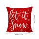 thumbnail image 3 of Decoraciones navideñas, funda de almohada navideña de 17,71 x 17,71 pulgadas, ideal para decoración navideña, ideal para sofás del hogar, funda de almohada de poliéster., 3 of 6