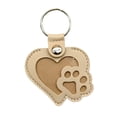 thumbnail image 1 of Dog Hair Collector Keychain Charm Memorial Storage Box, Pet Memorial Gifts, Cat Memory Collector, Heart Paw Shape Pet Fur Keepsake Keyring for Collecting Hair With Button, 1 of 8