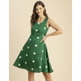 thumbnail image 2 of Moomaya Printed Cotton Sleeveless Fit And Flare Dress - Women's Summer Dress, 2 of 9