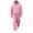 Pink, variant on Leey-World Men 2 Piece Outfits Mens 2 Piece Solid Colors Hoodie Track Suits Wide Leg Sweatpants Sets