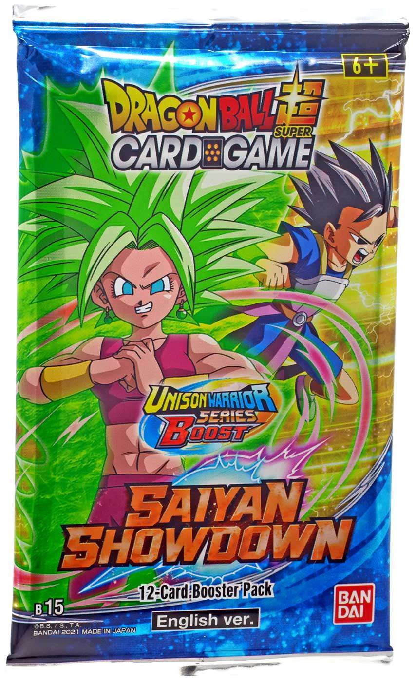 Dragon Ball Super TCG Saiyan Showdown Booster Box (B15) (English) - US