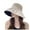 Beige, variant on Fisherman Bucket Hat Waterproof - Boonie Style Sun Hat Outdoor Women's Breathable Sun Shade Elegant Wide Brimmed Fisherman Hat