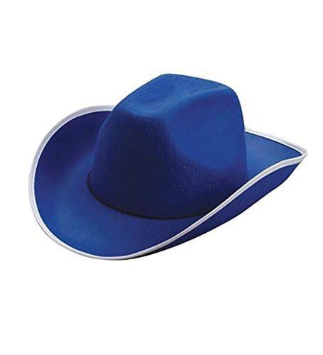 Funny Party Hats ab408 Cowboy Hat, Blue 