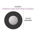 thumbnail image 6 of Drink Tops Ventilated Outdoor Drink Covers - Gently Suction to Glasses - Keep Bugs Out  - 4 Pack, Black and Grey, 6 of 7