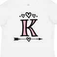 thumbnail image 4 of Inktastic Letter K Monogram Tribal Arrow Girls Toddler T-Shirt, 4 of 5