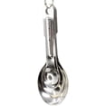 thumbnail image 2 of 3106 Stainless Steel Measuring Spoons 4 Set, 2 of 2