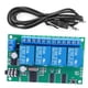thumbnail image 4 of Relé Decodificador de Controlador de Audio DTMF de 4 Canales AD22B04, 12 V CC, Sin Bloqueo, con Autobloqueo, con Enclavamiento y Retardo., 4 of 5
