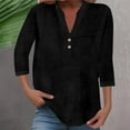 thumbnail image 2 of TINZ Chemises à Manches Courtes Col Montant pour Femmes Été Chemise Athlétique Manches Courtes T-Shirts Manches Longues Compression, 2 of 4