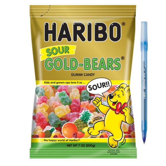 Sour Goldbears 7 oz