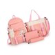 thumbnail image 1 of Sonducket Conjunto de de nailon para niños Mochilas Rosado, 1 of 4