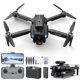 thumbnail image 4 of Liquidación de drones con cámara, drones con motor sin escobillas y 5 cámaras, resistencia al viento, modo sin cabeza, control por gestos, dron FPV para adultos, dron RC para principiantes,, 4 of 6