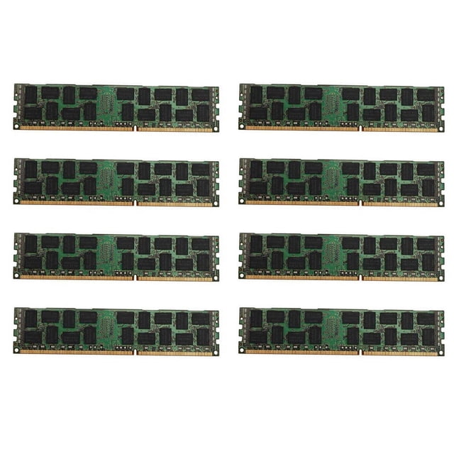 8X Memoria RAM Ecc de 8GB DDR3 1333MHZ PC3L-10600R 1.35V 2RX4 REG Ecc RAM para EstacióN de Trabajo de Servidor