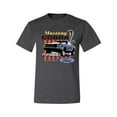 thumbnail image 2 of Wild Bobby, Mustang Cobra Performance Ford Cars and Trucks Men Graphic Tee, Heather Black, X-Large, 2 of 6