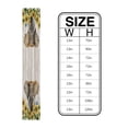 thumbnail image 6 of Table Runner Dresser Scarves 72 Inch Long, Retro Farm Elephannt Sunflowers Linen Dining Table Runners Shabby Wooden Planks Tabletop Scarf for Wedding Holiday Party Kitchen, 6 of 7