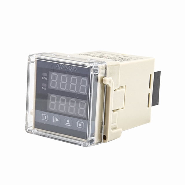 Contador de Tiempo Digital ZN48, Temporizador Multifunción, Contador de Revoluciones, 12 V CC