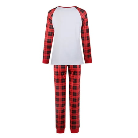 

Summer Savings Clearance 2022! Merrychristmas Parent-Child Christmas Suit Parent-Child Home Service Parent-Child Round Neck Pajamas Long-Sleeved Trousers Two-Piece Mother Style