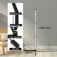 thumbnail image 5 of Floor Lamp Standing Corner Lamp with Simple Design for Living Room, Bedroom, Office, Study Room (Light Color - White), 5 of 7