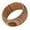 Shallow coffee, variant on Vintage Carved Wooden Bangle Bold Artistic Design Natural Wood Jewelry Accessory