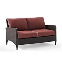 Outdoor Loveseat Wicker Patio Furniture - Elegant Design, Comfortable Seating, Weather Resistant