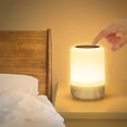 thumbnail image 1 of Lampara Led De Cabecera Touch Regulable, Lampara De Mesa Funciona Con Pilas 8 Colores Y 3, 1 of 5