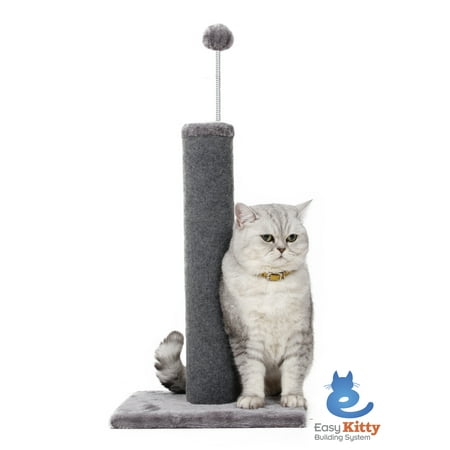 Cat Craft Carpet Scratching Post, Grey