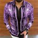 thumbnail image 1 of Camisas con botones de verano para hombre, devoluciones gratuitas, camisetas para hombre estilo real, informales, ajustadas, suaves y lisas, a la moda, tallas S-6XL, camisas de fiesta de lujo, 1 of 6