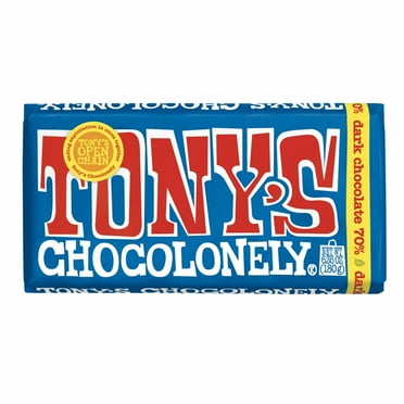 Tony’s Chocolonely 70% Dark Chocolate Bar, 6.35 oz