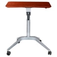 thumbnail image 3 of Pemberly Row 28" Height Adjustable Stand Up Laptop Table in Cherry, 3 of 4